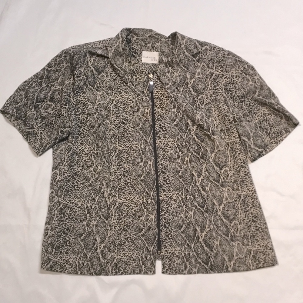 HALMODE PLUS LADIES JACKET SNAKE PRINT